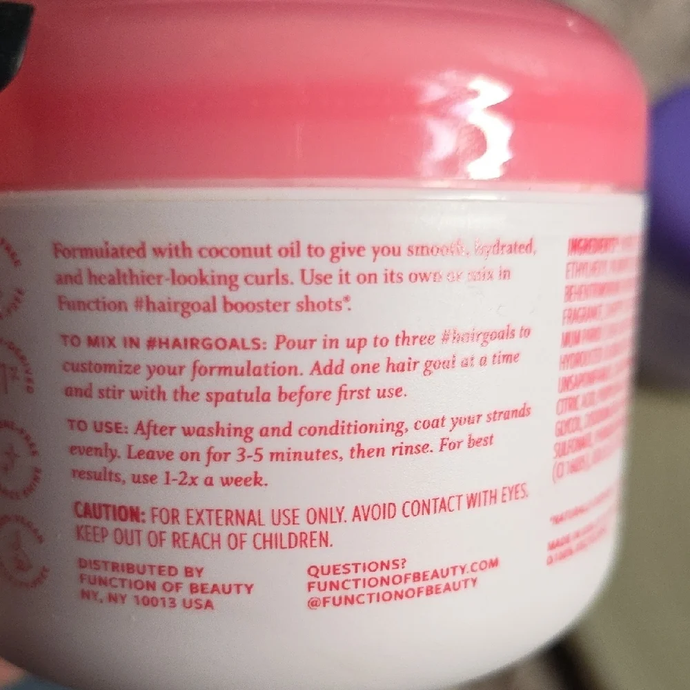 Function of Beauty Hair Masks Set‎ - Curly And Wavy